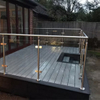 Framed Glass Balustrades with Round Tubes in Stainless Steel 304 316