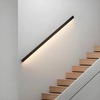 Modern Stainless Steel LED Wall Mount Handrail for Staircases