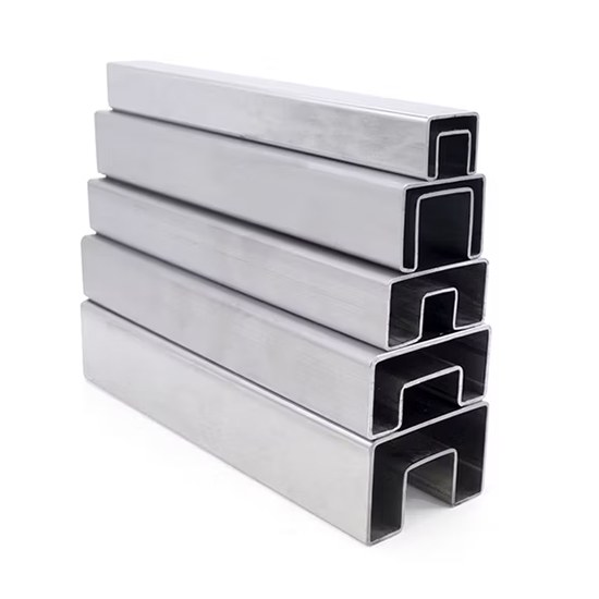 Premium Rose Gold Square Slot Tubing for Fast Shipping