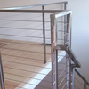 Frameless Glass Stair Railing Using Structural Silicone for Transparency