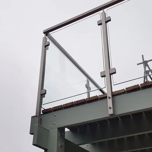 Stainless Steel 304 316 Square Round Glass Railing Post System