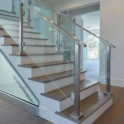 Elegant Outdoor Safety Glass Railing Panels for Secure Spaces