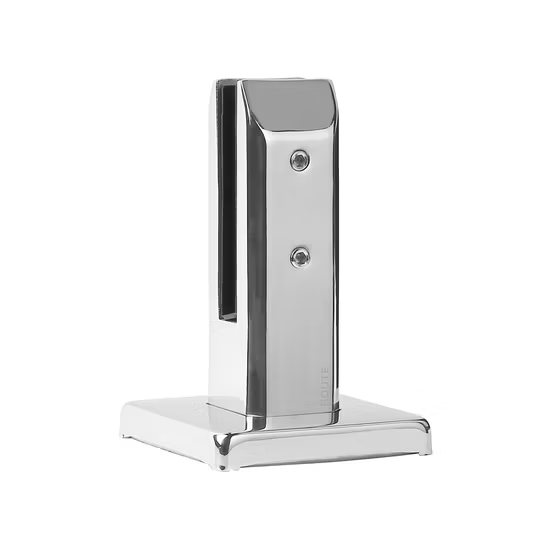 Frameless Glass Balustrades with Stainless Steel 304 316 2205 Glass Flange Spigots