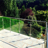Framed Glass Balustrades with Round Tubes in Stainless Steel 304 316