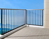 Modern Stainless Steel Square Tube Glass Railing for Stair Safety and Style