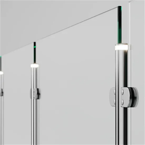 Modern Illuminated Walkway Systems with Square Pipe Design