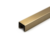 Premium Integrated Molding Rose Gold Square Steel Pipe