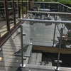 Semi-Framed Balustrades for Glass Parapet Railing on Commercial Buildings