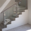 Stylish 3-Step Cast Iron Staircase with Elegant Glass Railing