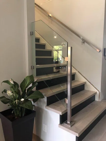 Balcony Stainless Steel Square Post Wire Cable Railing