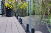 Premium Frameless Glass Railing Q-Rail Spigot for Duplex 2205
