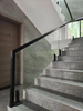Premium Stainless Steel Square Post for Semi-Frameless Balustrades