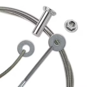 Outdoor Cable Railing Rob Railing with Stainless Steel 304 316 Round Tube Square Tube