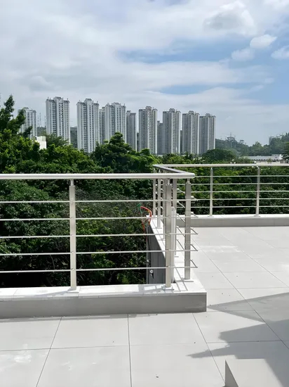 Building Product 304 316 Stainless Steel Round Top Rail Bar Railing