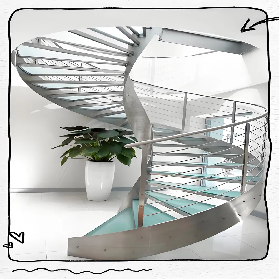 Polished Stain Mirrored Stainless Steel Round Pipe Railing