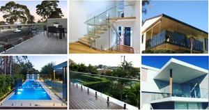 Premium Stainless Steel Glass Spigot for Outdoor Balustrades