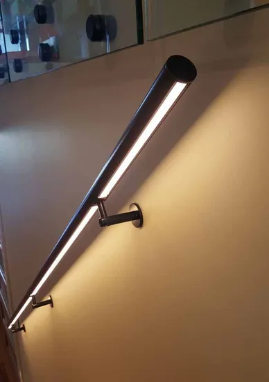 Premium Stainless Steel LED Lighting System for Linear Light Handrails