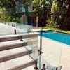 Frameless Glass Balustrades with Stainless Steel 304 316 2205 Glass Flange Spigots