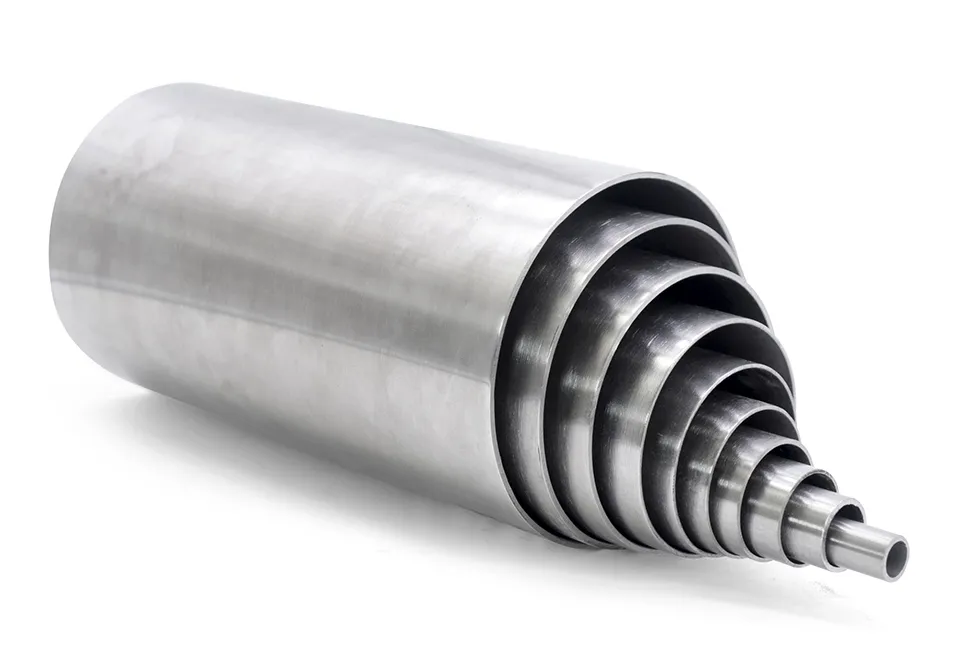 Round Tube Stainless steel Stair Glass Railing Satin for Glass Balustrade