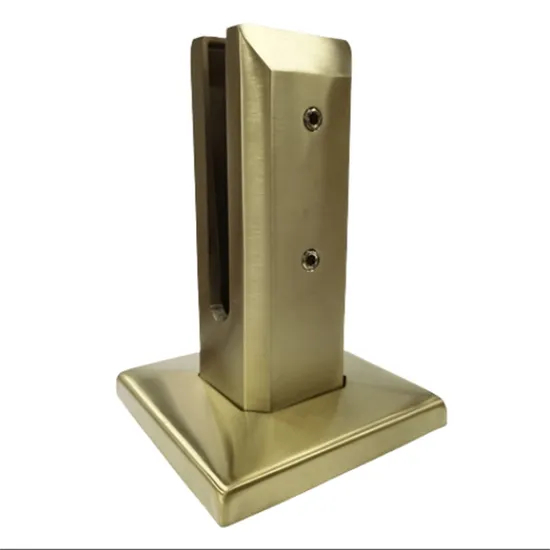 Universal Glass Balustrade Spigot Hardware for Staircases and Pool Areas