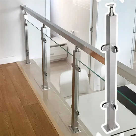 Custom Etched Laminated Glass Railing for Modern Homes