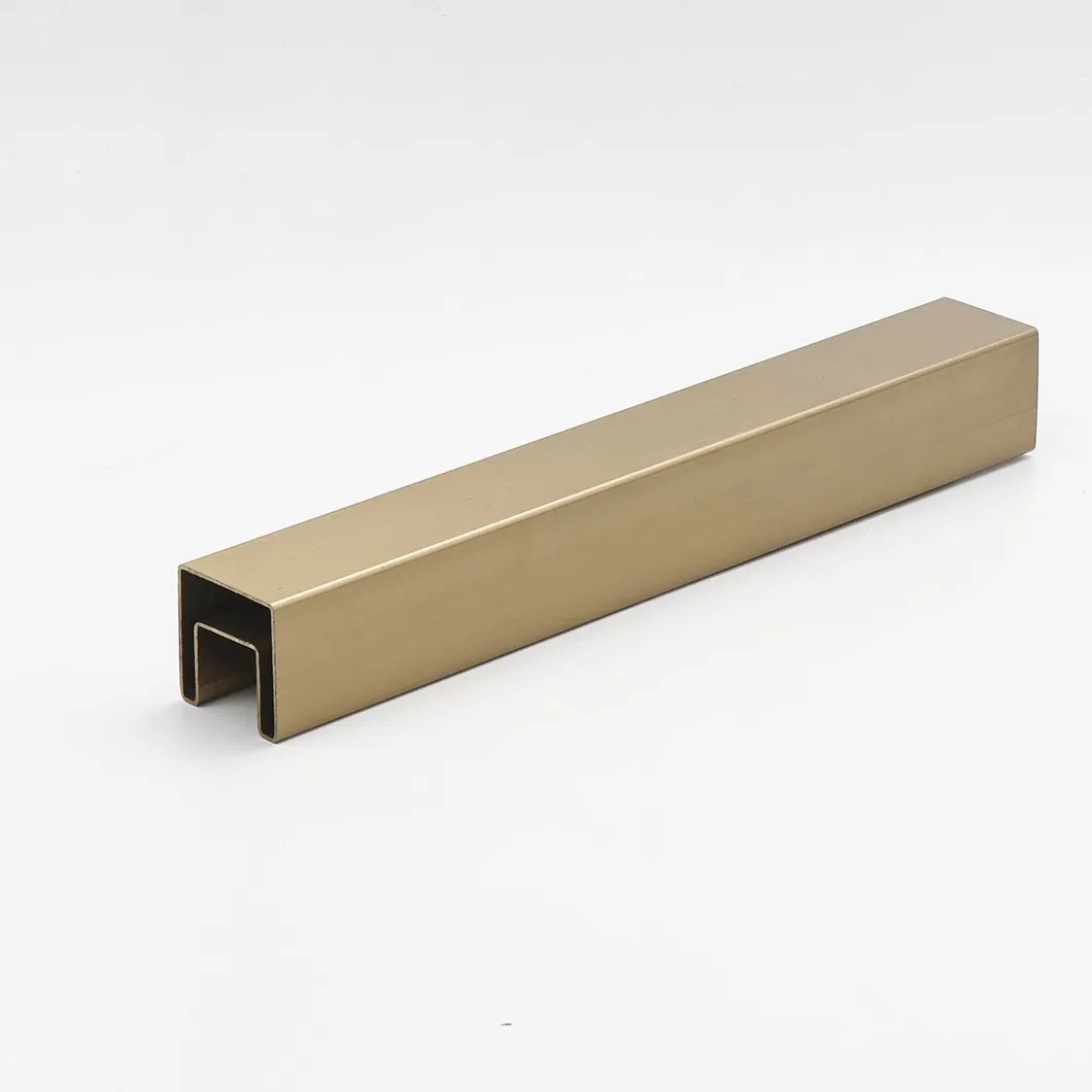 Modern Stainless Steel LED Wall Mount Handrail for Staircases