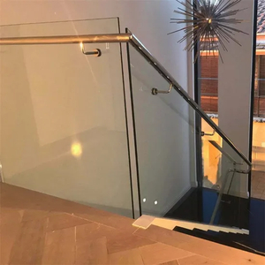 China Factory Custom Stainless Steel Glass Railing for Balcony Terrace Stairs