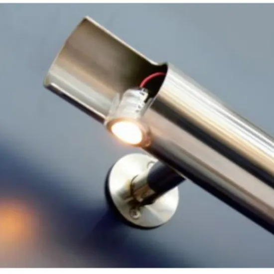 Sleek Modern LED Step Lights for Stylish Railing Handrails