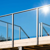 Swimming Pool Balustrades Square Round Post in Aluminium or Stainless Steel